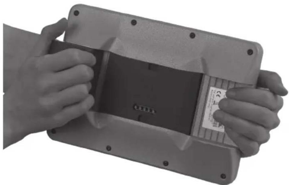 Vectron POS MobilePad - Akkuwechsel bei einem Akku - 4