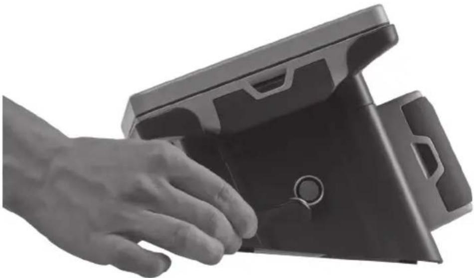 Vectron POS MobilePad - Mit dem Bedienerschlüssel abmelden - 1