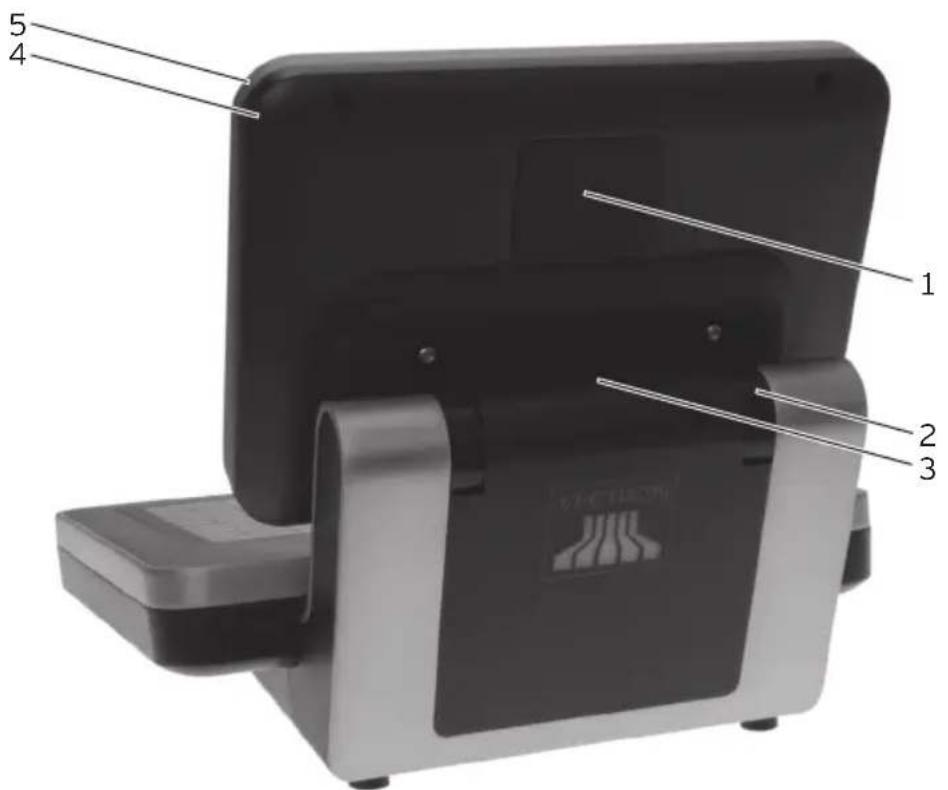 Vectron POS Mini II - Mini II Ansicht von hinten - 1