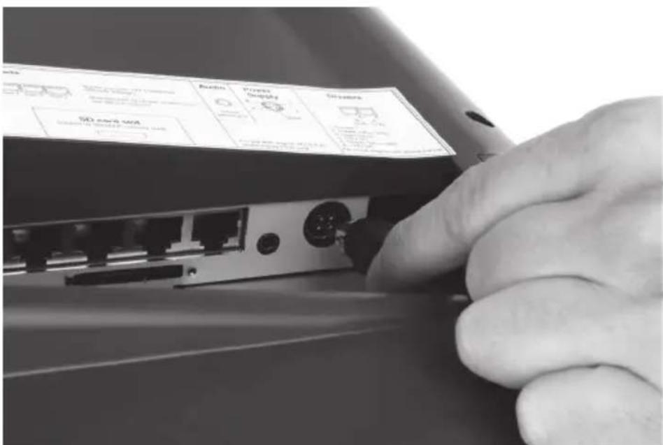 Vectron POS Mini II - Mini II an die Stromversorgung anschließen - 1