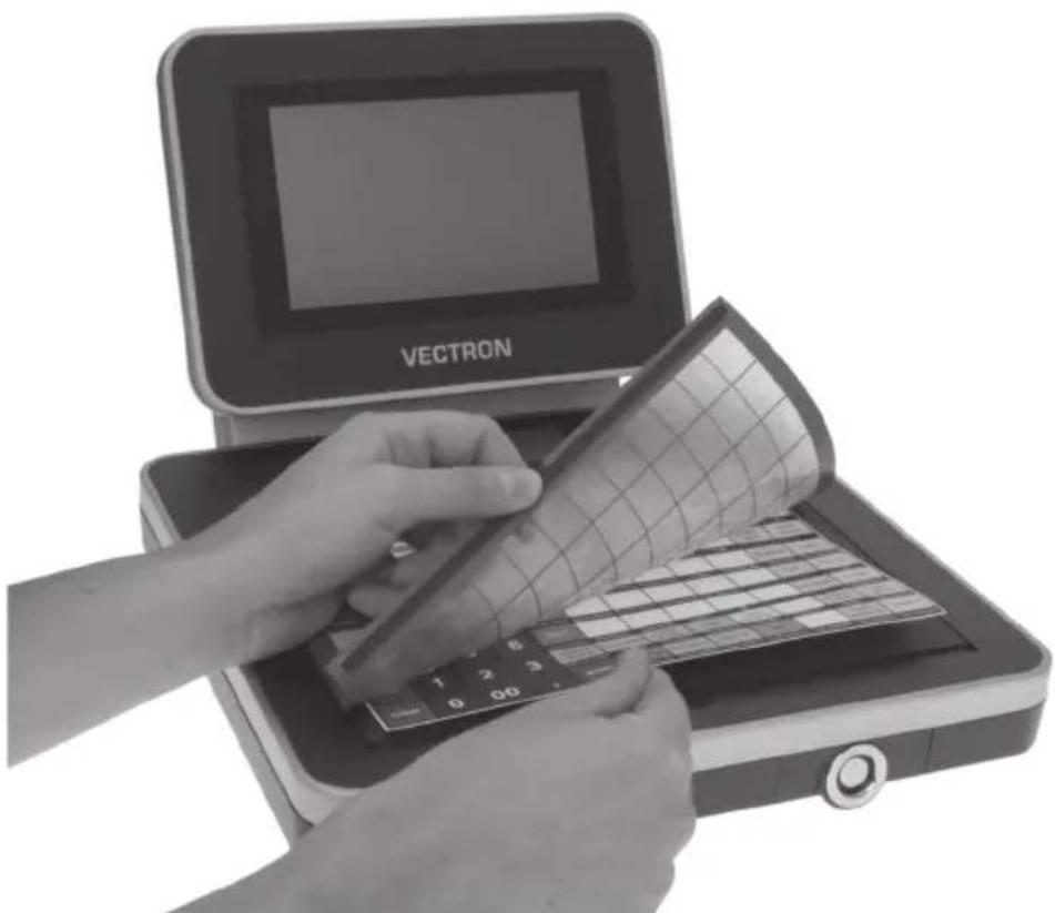 Vectron POS Mini II - Einlegeblatt wechseln - 2