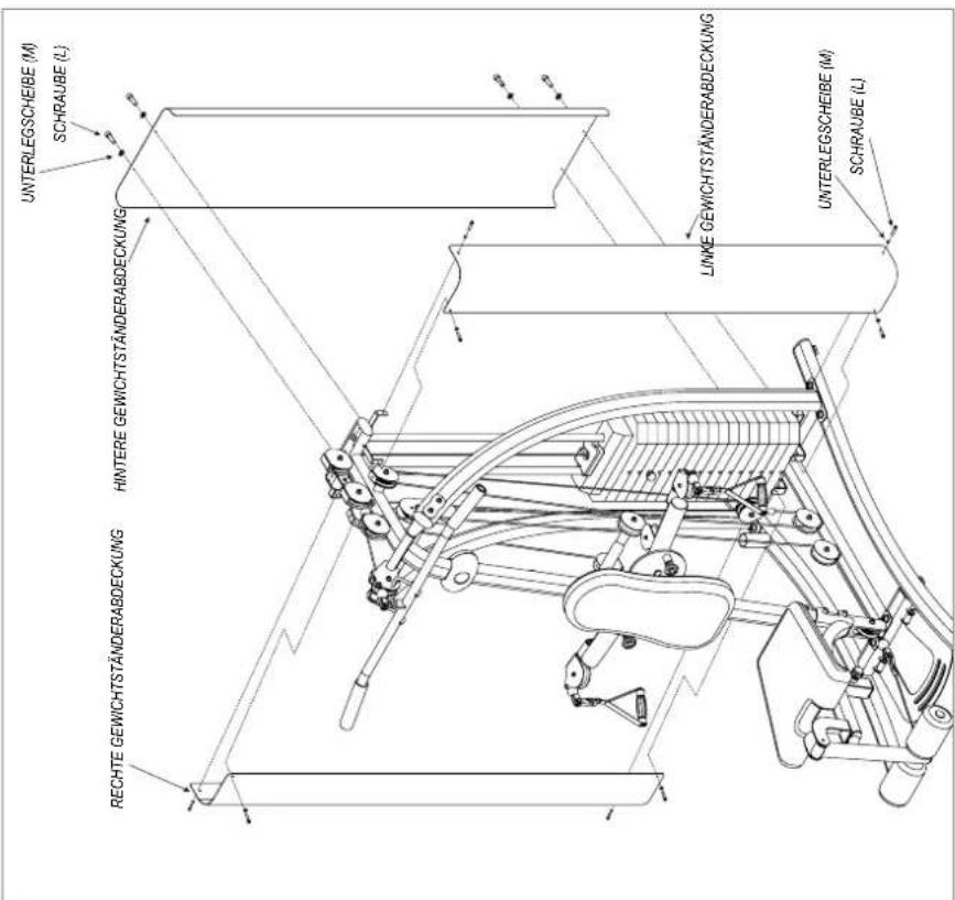 Horizon Fitness Torus 408 - AUFBAUSCHRITT 10 - 1
