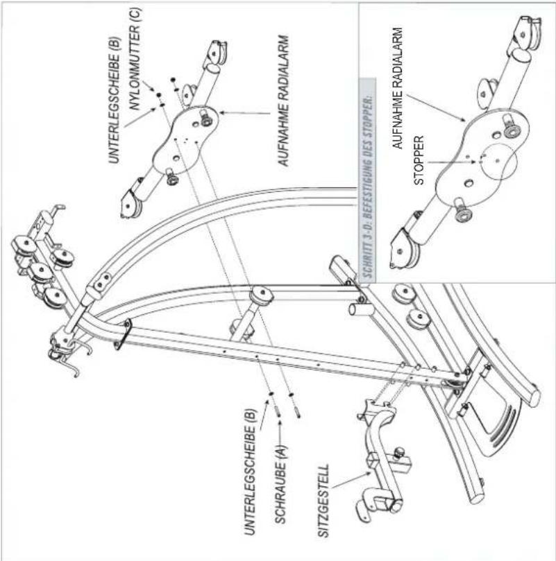 Horizon Fitness Torus 408 - AUFBAUSCHRITT 2 - 2
