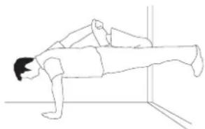 Horizon Fitness Elite T608 - STANDING CALF MUSCLE STRETCH - 1
