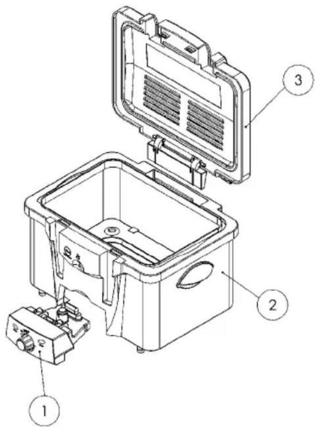 Rommelsbacher FRT 2145 - Description and Drawing - 1