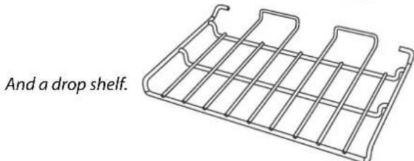 And a drop shelf.