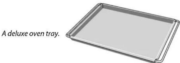 A deluxe oven tray.