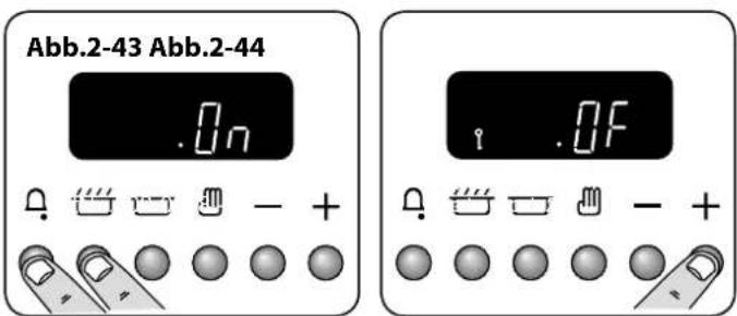 FALCON Hi-LITE 90 Induction - Ausschalten der Schlüsselsperre - 1