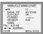 DUAL DVC 601 - Manuelles Einstellen - 4