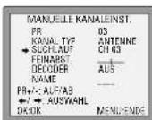 DUAL DVC 601 - Manuelles Einstellen - 5