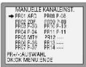 DUAL DVC 601 - Manuelles Einstellen - 3