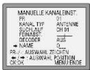 DUAL DVC 601 - Sendernamen - 3