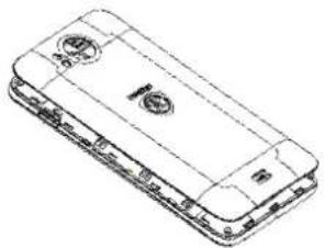 PRESTIGIO MultiPhone 5300 Duo - Anbringen der hinteren Abdeckung - 1