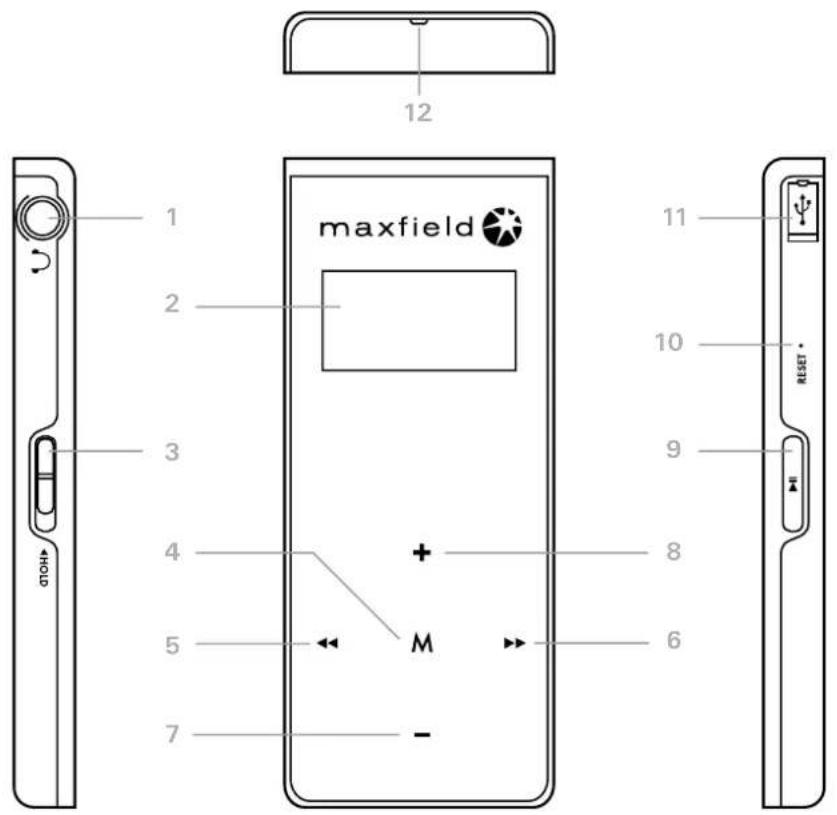 Maxfield BLACKLINE - PLAYERÜBERSICHT - 1