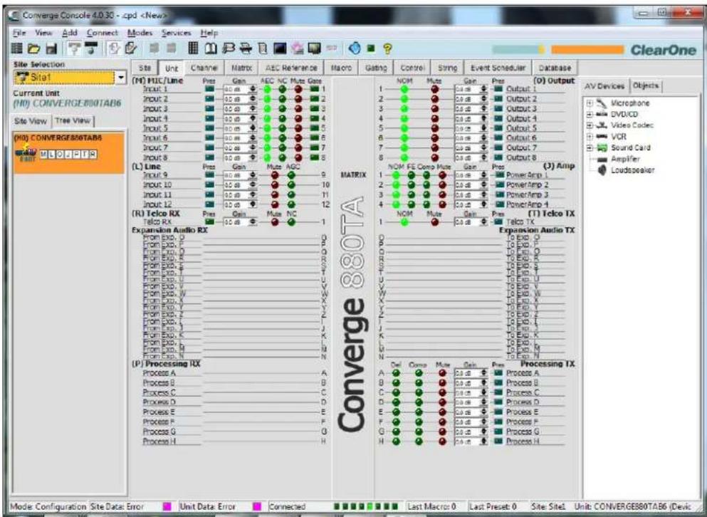 ClearOne Converge SR 1212 - Loading Firmware - 3