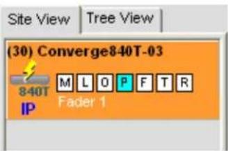 ClearOne Converge SR 1212 - Fader Channel Settings - 2
