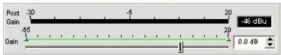 ClearOne Converge SR 1212 - Gain Slider &amp; Post Gain Meter - 1
