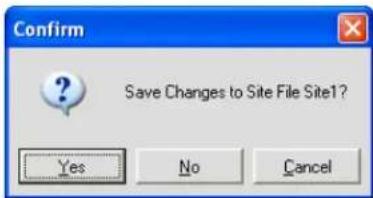 ClearOne Converge SR 1212 - File Menu: Exit - 2