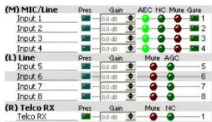 ClearOne Converge SR 1212 - Unit Tab Functionality - 2