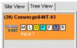 ClearOne Converge SR 1212 - Unit Tab Functionality - 1