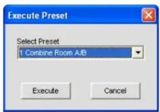 ClearOne Converge SR 1212 - EXECUTE PRESETS - 3