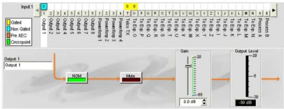 ClearOne Converge SR 1212 - Channel Routing Matrix - 5