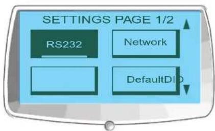 ClearOne Converge SR 1212 - Accessing the Settings Menu - 1