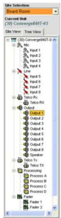 ClearOne Converge SR 1212 - Button Bar - 8