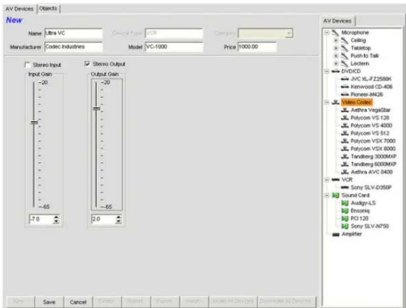 ClearOne Converge SR 1212 - Creating A New AV Device - 1