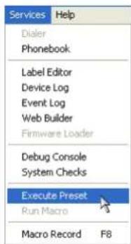 ClearOne Converge SR 1212 - EXECUTE PRESETS - 2