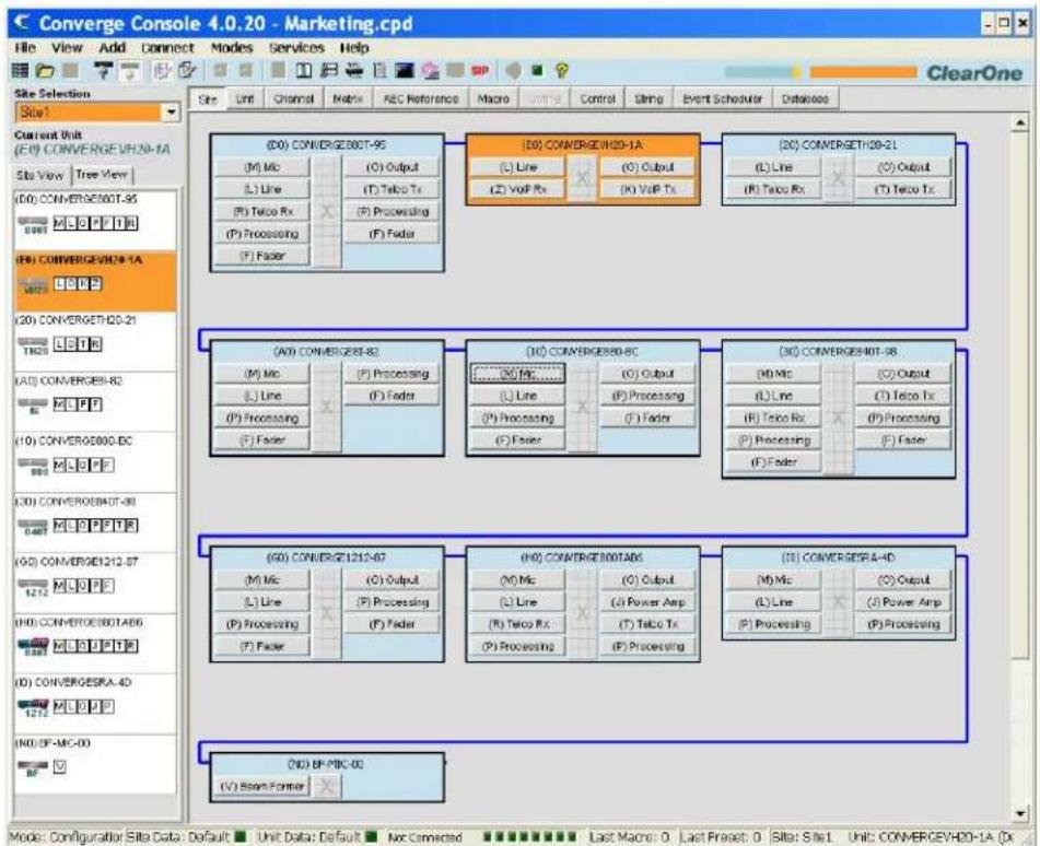 ClearOne Converge SR 1212 - SITE TAB - 1