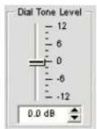 ClearOne Converge SR 1212 - Dial Tone Level Slider - 1