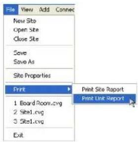 ClearOne Converge SR 1212 - Accessing Print Reports - 1