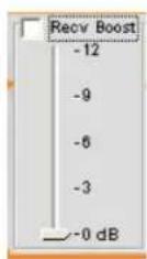 ClearOne Converge SR 1212 - Recv Boost Slider - 1