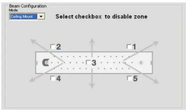 ClearOne Converge SR 1212 - Beamforming Microphone Orientation - 1