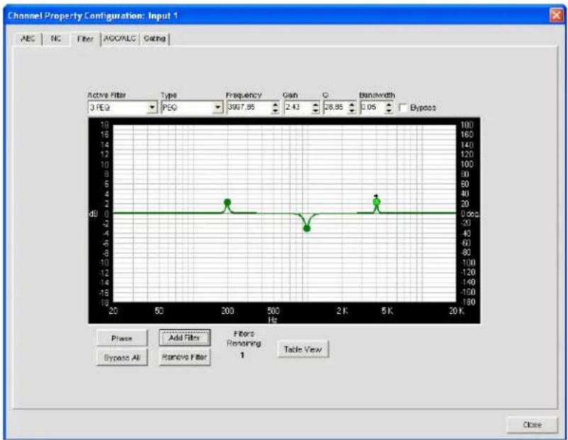 ClearOne Converge SR 1212 - Active Filter - 1