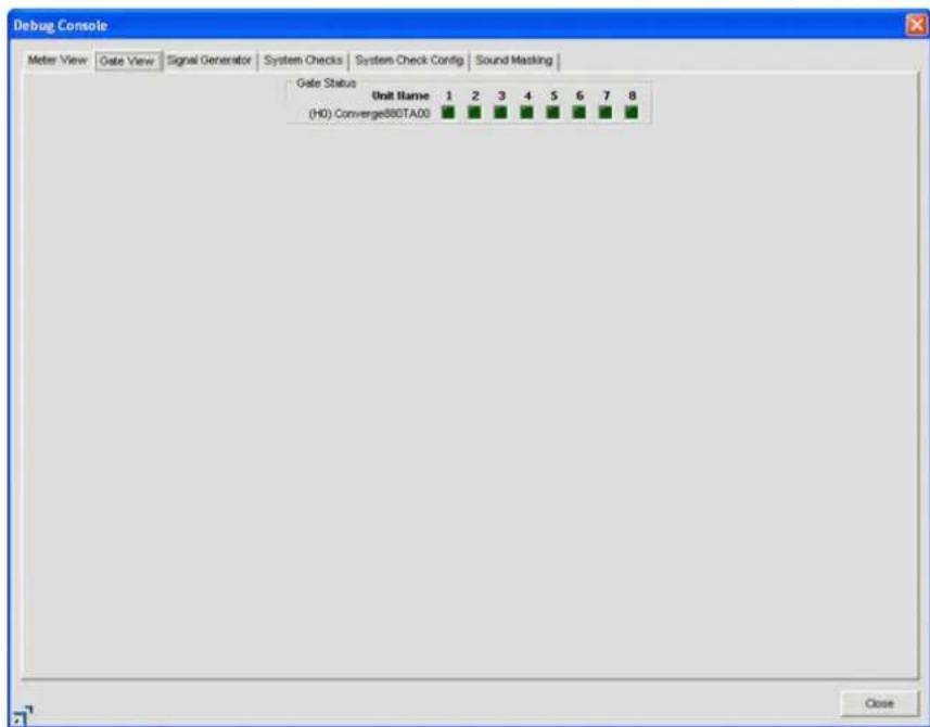 ClearOne Converge SR 1212 - Gate View Tab - 1