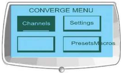 ClearOne Converge SR 1212 - LCD Default Display - 2