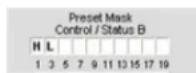 ClearOne Converge SR 1212 - Preset Control Masking - 1