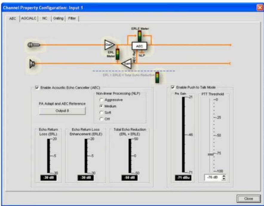 ClearOne Converge SR 1212 - Accessing AEC - 2