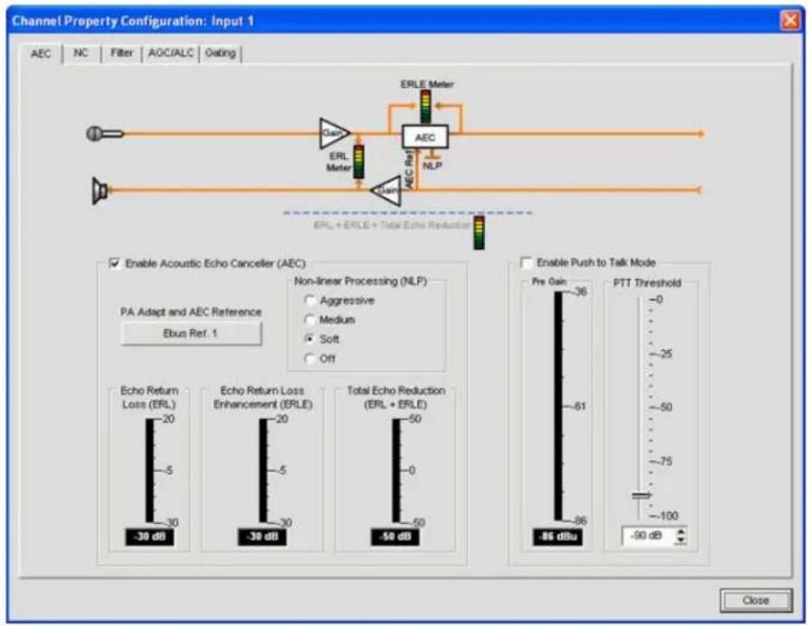 ClearOne Converge SR 1212 - Channel Configuration Buttons - 2