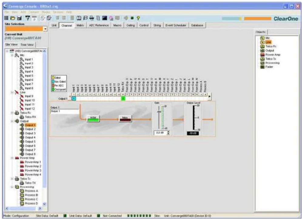 ClearOne PRO 880T - Optimizing Gain for Output Channels - 1