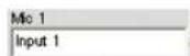 ClearOne PRO 880T - Channel Label - 1