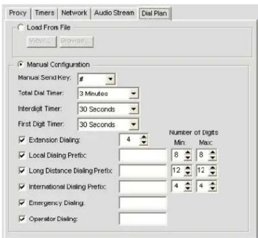 ClearOne PRO 880T - Dial Plan - 1
