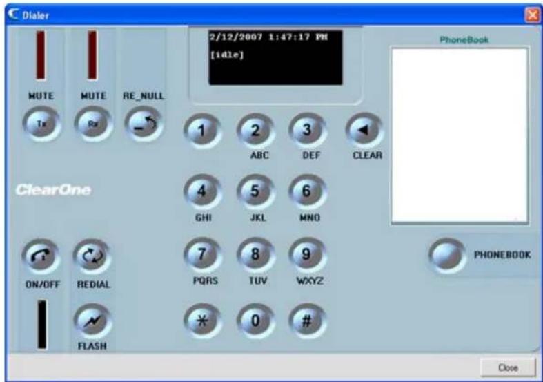 ClearOne PRO 880T - Using Dialer - 1
