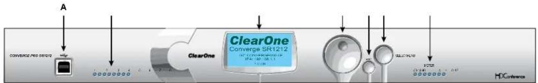 ClearOne PRO 880T - Converge Pro Front Panels - 8