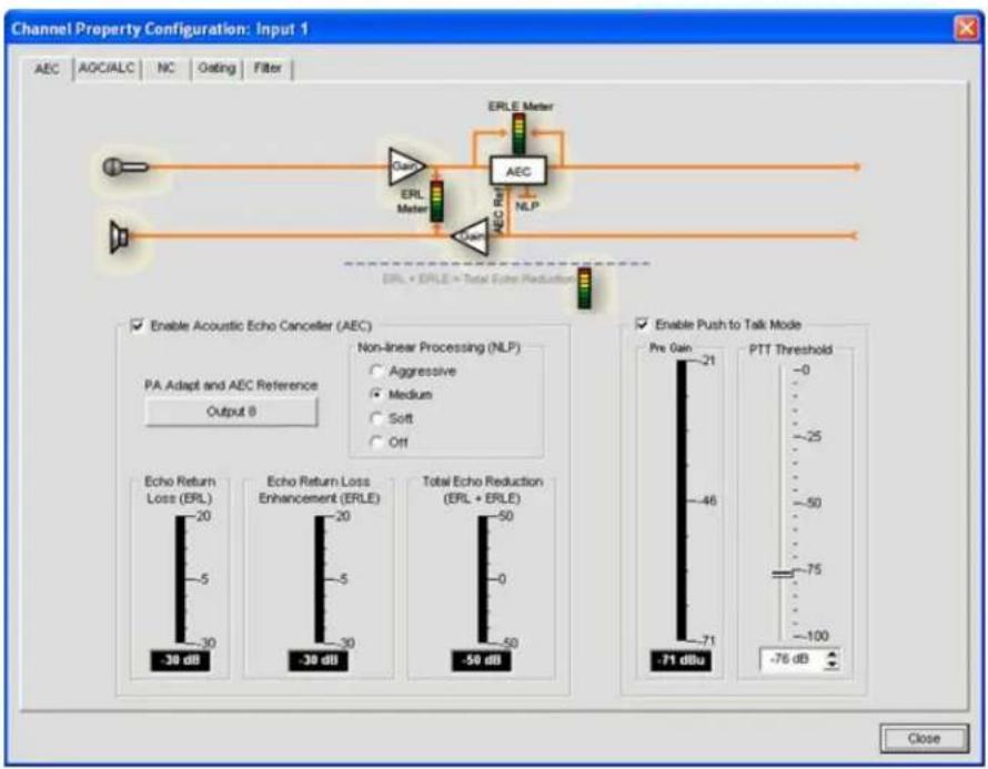 ClearOne PRO 880T - Accessing AEC - 2