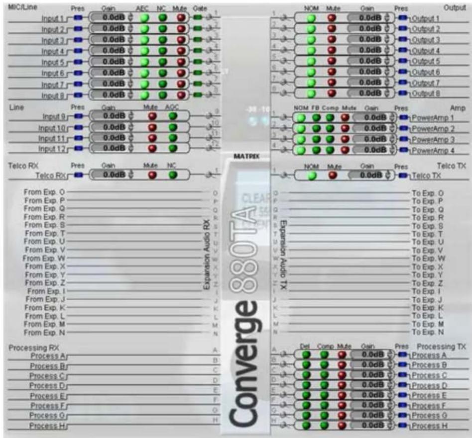 ClearOne PRO 880T - Unit Tab Functionality - 7