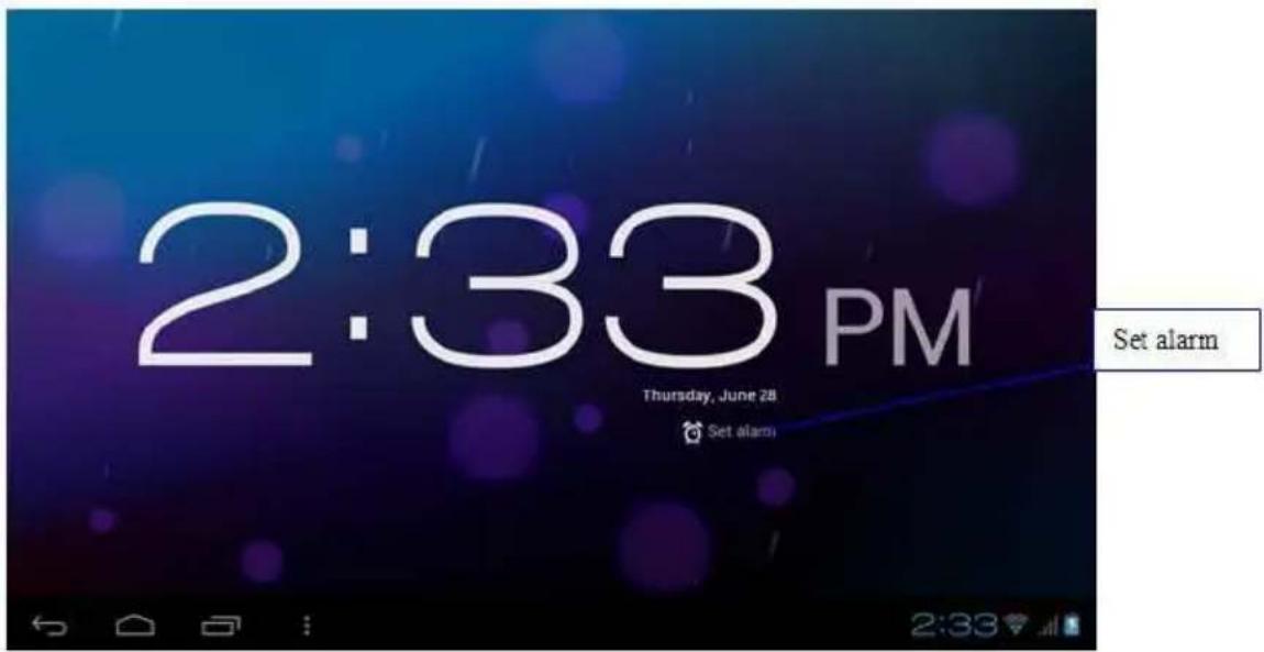 2:33 PM Thursday, June 28 Set alarm Set alarm