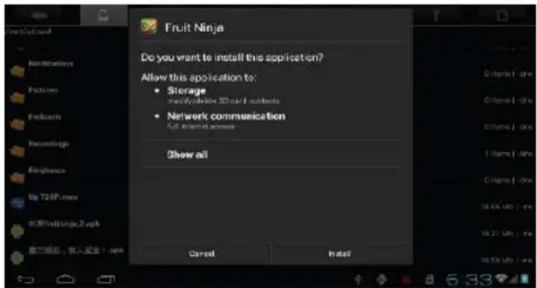 XORO PAD 9719 QR - APK Installieren: - 1